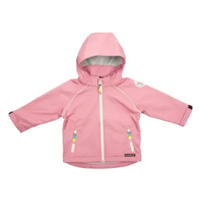 Softshell Waterproof Breathable Jacket: Fuchsia Pink