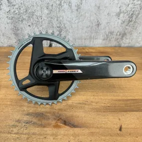 SRAM Force AXS D2 170mm 40T Quarq Power Meter Carbon Crankset DUB Wide 643g