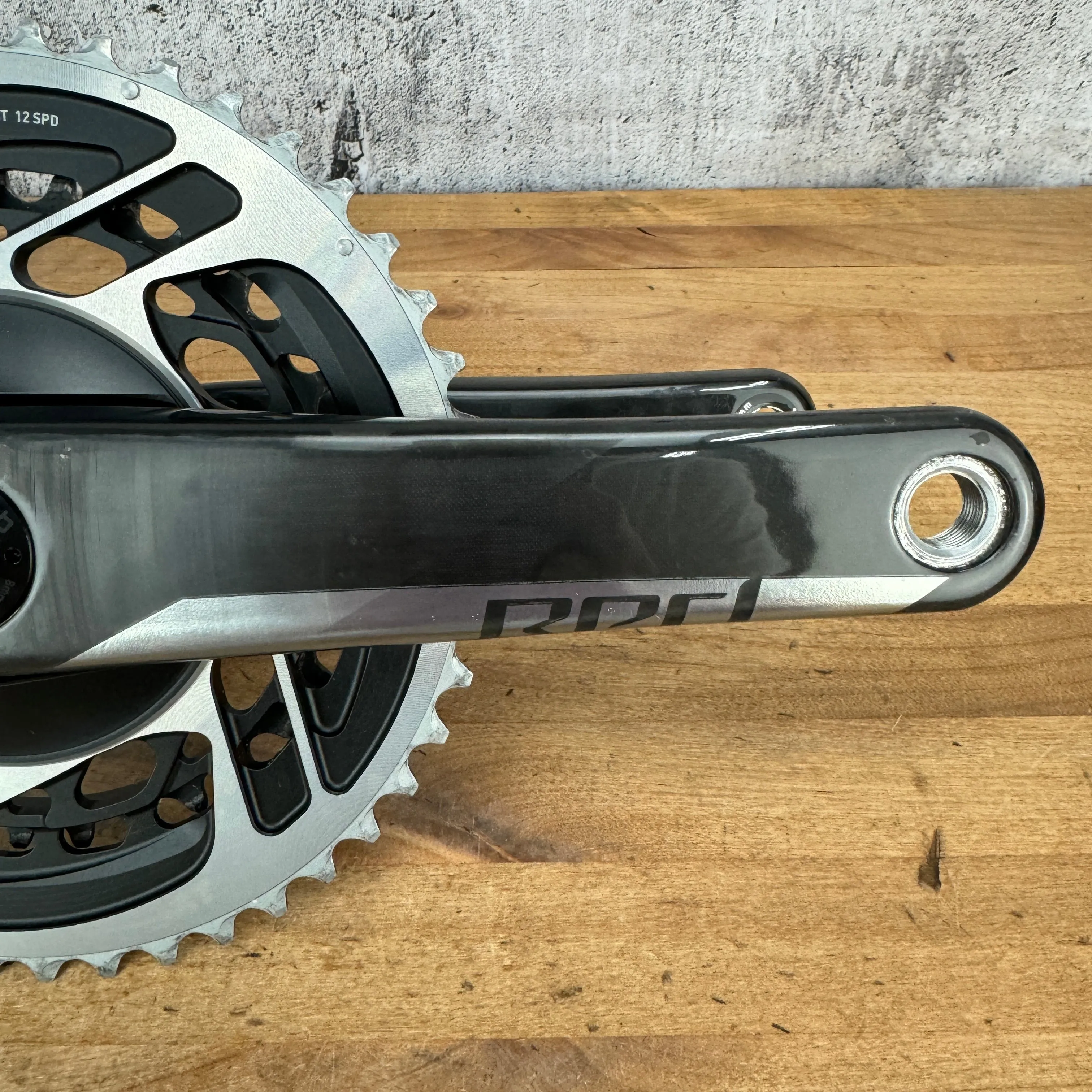 SRAM Red AXS Quarq DUB 46/33t 172.5mm 12-Speed Power Meter Carbon Crankset