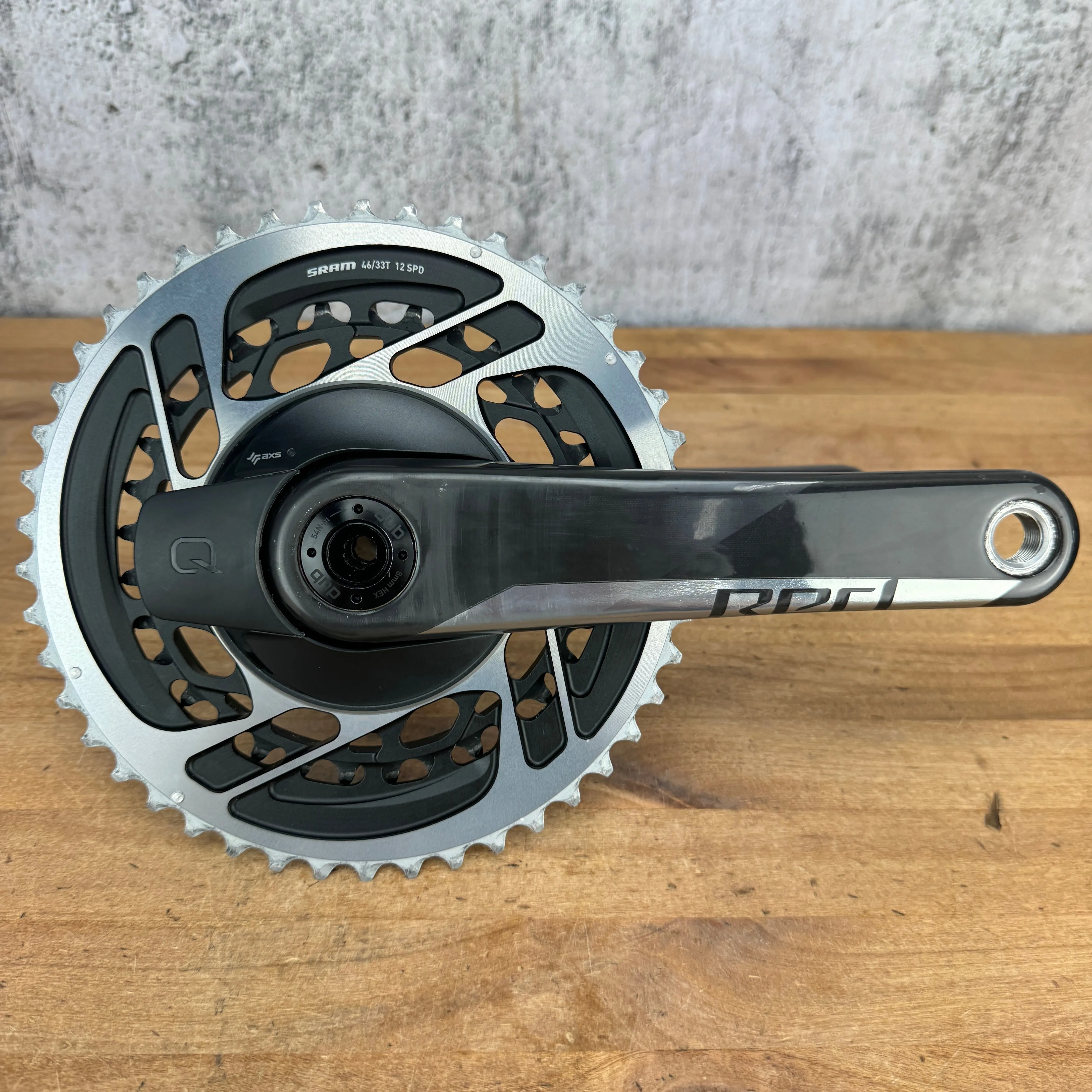 SRAM Red AXS Quarq DUB 46/33t 172.5mm 12-Speed Power Meter Carbon Crankset