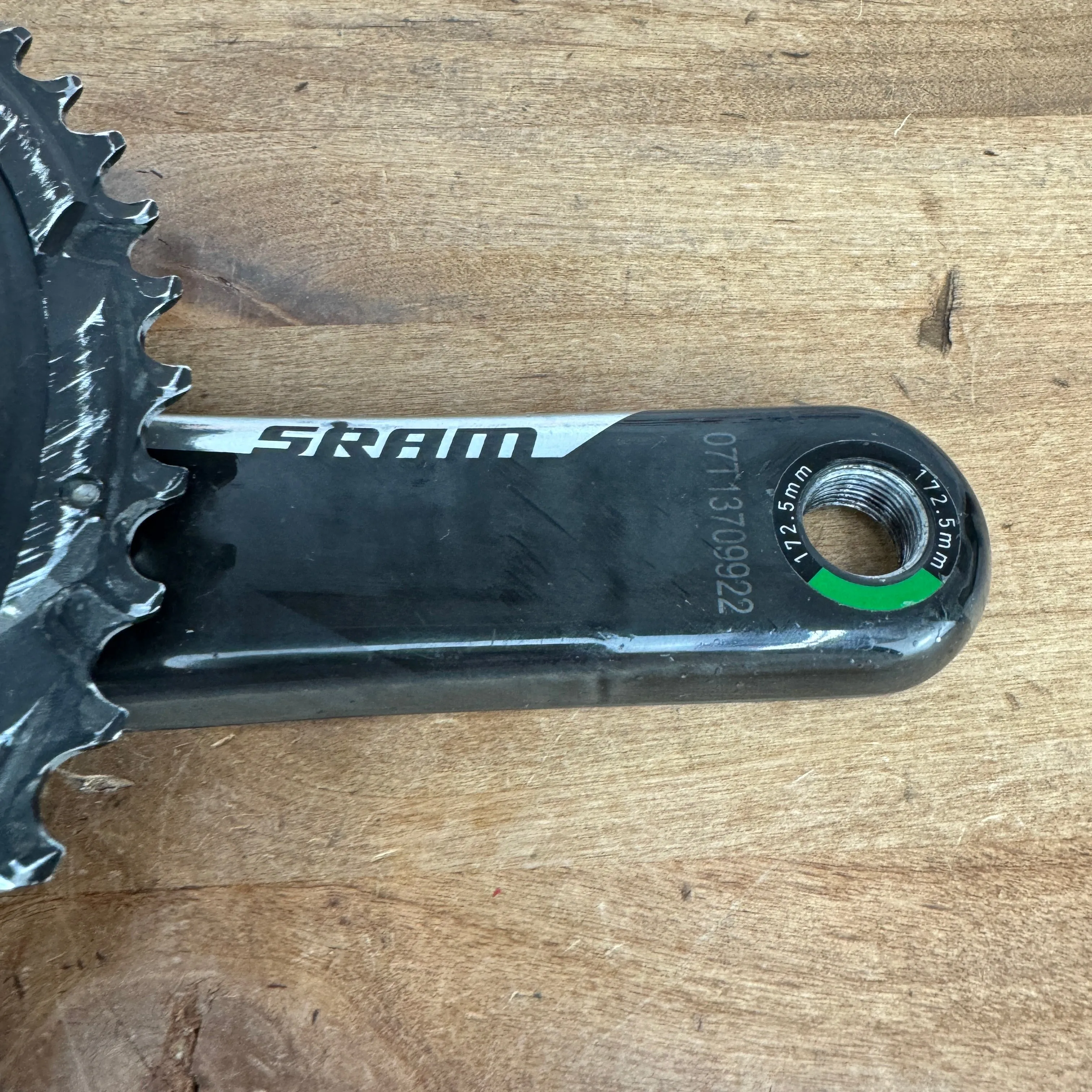 SRAM Red AXS Quarq Power Meter Dub 172.5mm 48/35t 12-Speed Carbon Crankset 608g