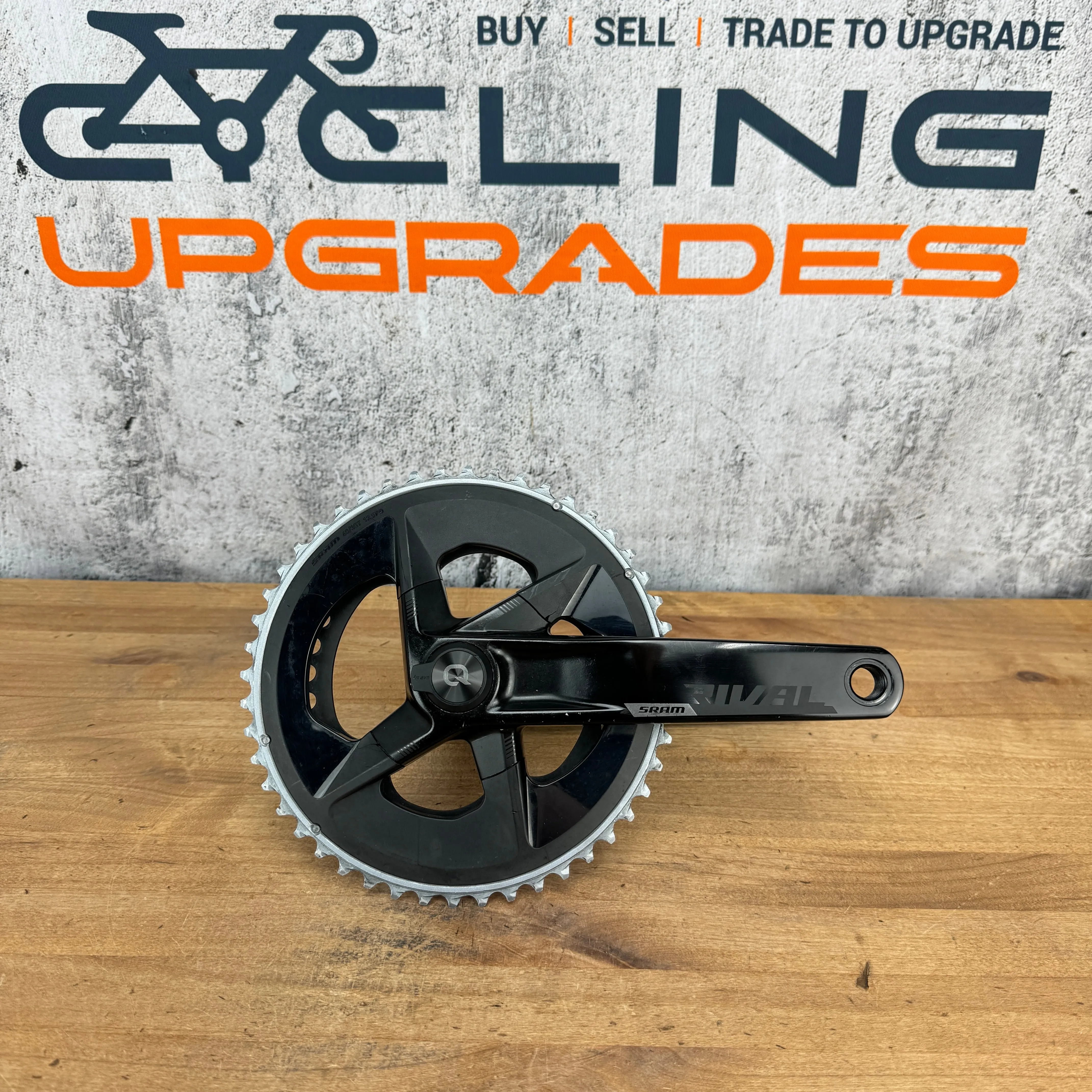 SRAM Rival AXS 175mm 48/35t 12-Speed Quarq Power Meter Crankset DUB Spindle 905g