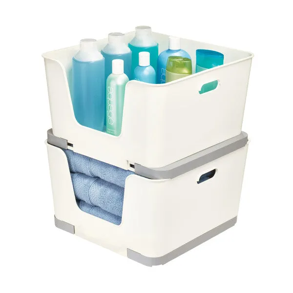 Stackable Open Front Basket