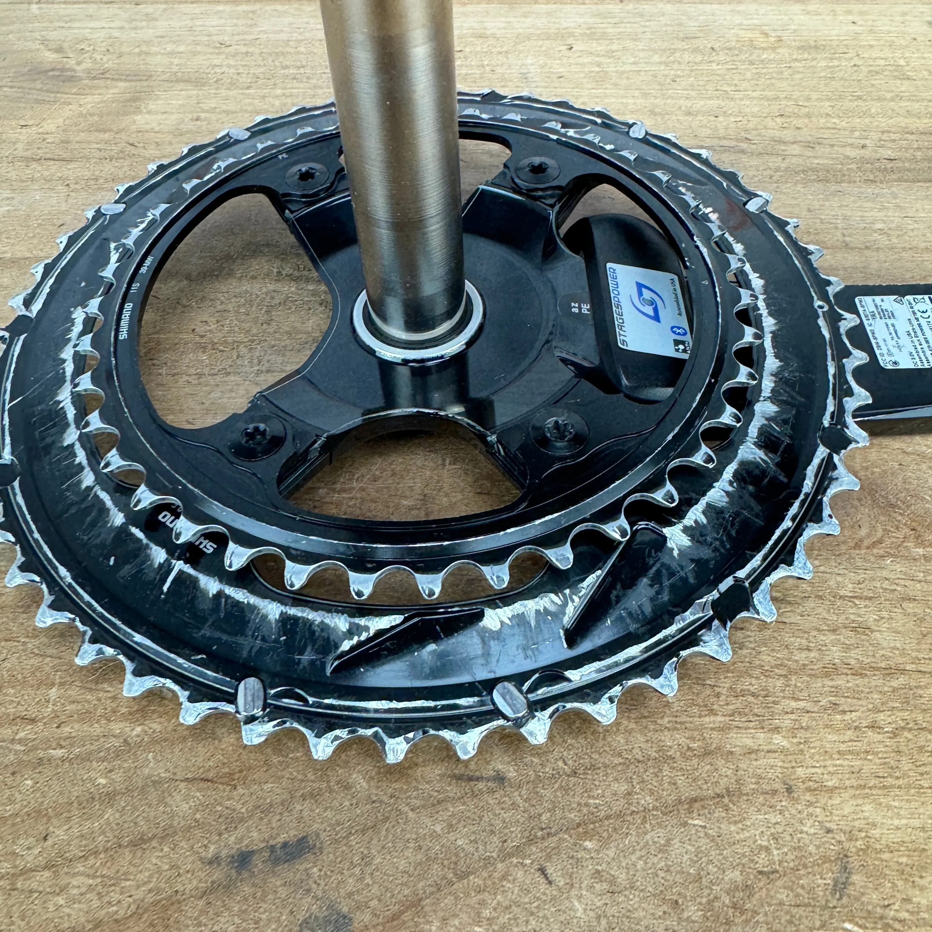 Stages Dura-Ace R9100 170mm 11-Speed Dual Side Power Meter Crankset Passed Recall