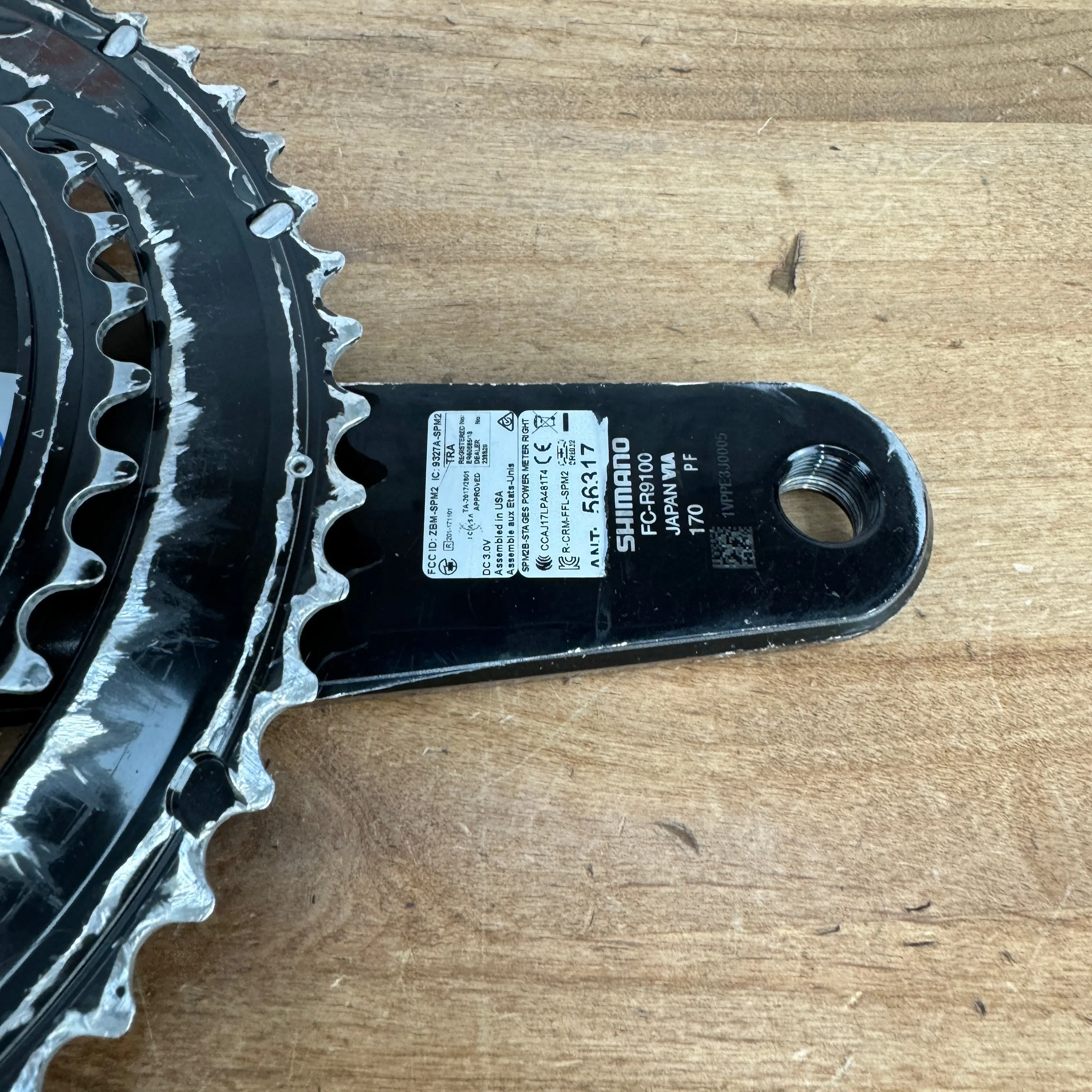 Stages Dura-Ace R9100 170mm 11-Speed Dual Side Power Meter Crankset Passed Recall