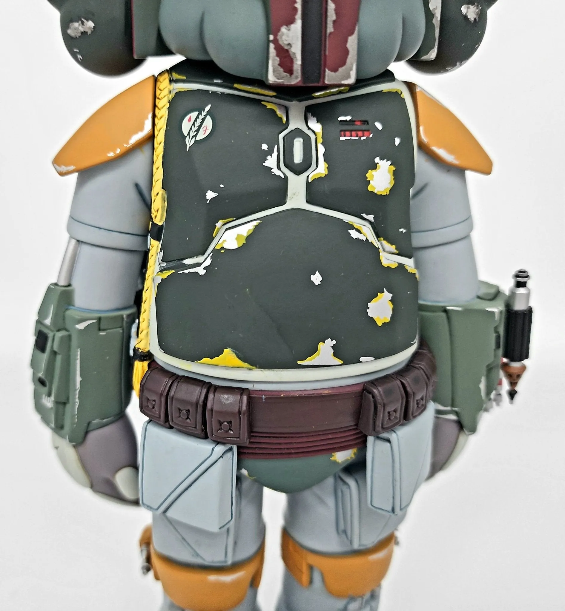 Star Wars Boba Fett Companion Fine Art Toy by Kaws- Brian Donnelly