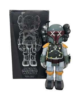 Star Wars Boba Fett Companion Fine Art Toy by Kaws- Brian Donnelly