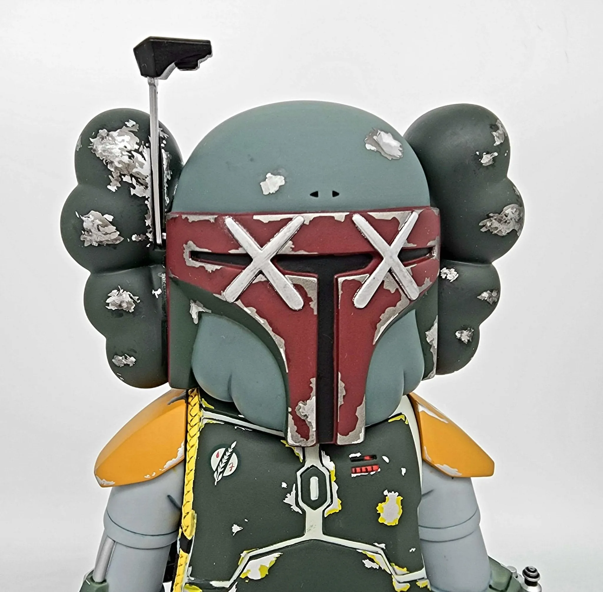 Star Wars Boba Fett Companion Fine Art Toy by Kaws- Brian Donnelly