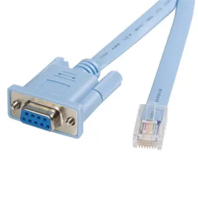 Startech.Com 6 Ft Rj45 To Db9 Cisco Console Management Router Cable - M/F Serial Console Cable (Db9concabl6) - Serial Ca