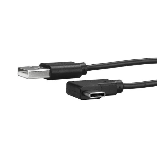 Startech.Com Usb To Usb C Cable - 1M / 3 Ft - Right Angle Usb Cable - Usb A To Usb C Cable - Usb 2.0 Cable - Usb Type C