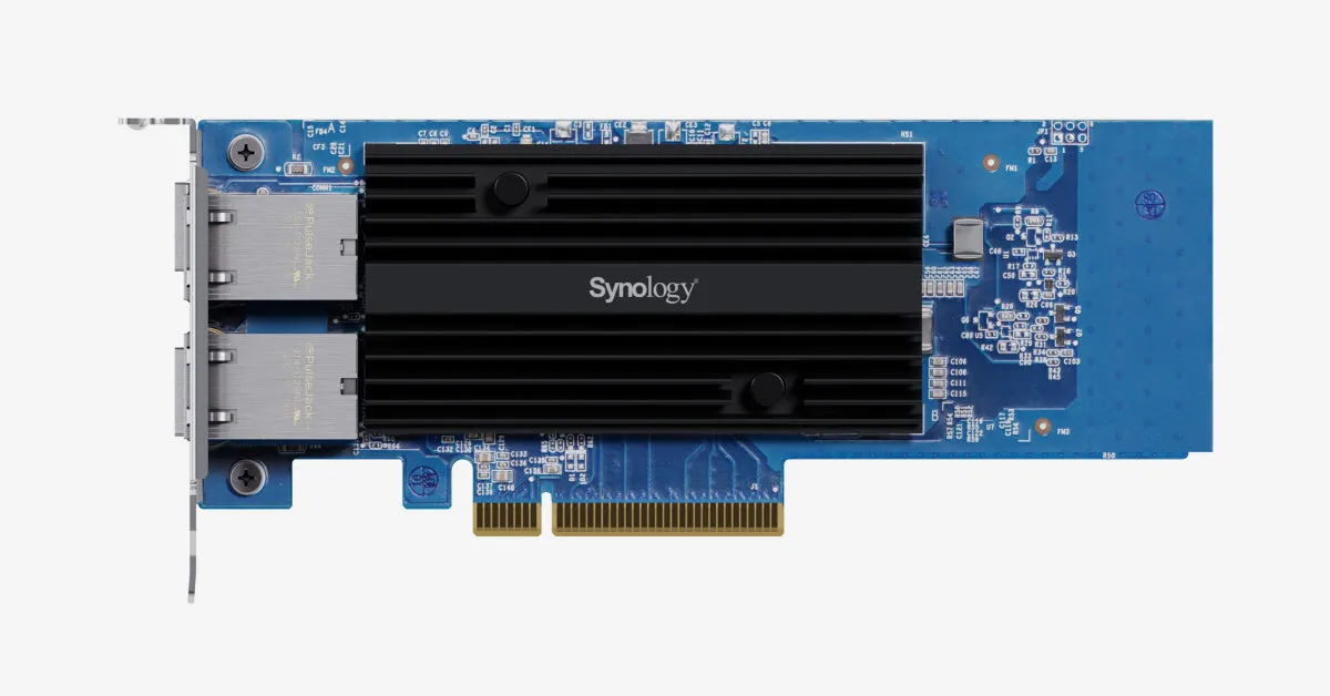 Synology - Network Adapter - Pcie 3.0 X8 Low Profile - 10Gb Ethernet X 2