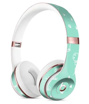 Teal Joker Mint Pattern Full-Body Skin Kit for the Beats by Dre Solo 3