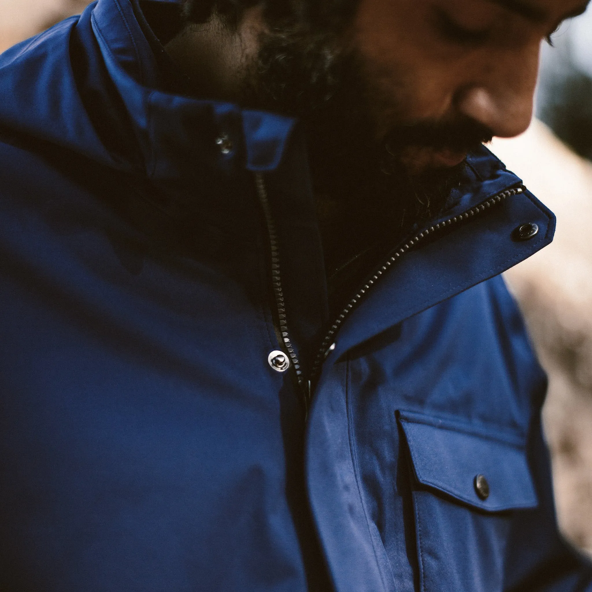 The Hawkins Jacket in Cobalt