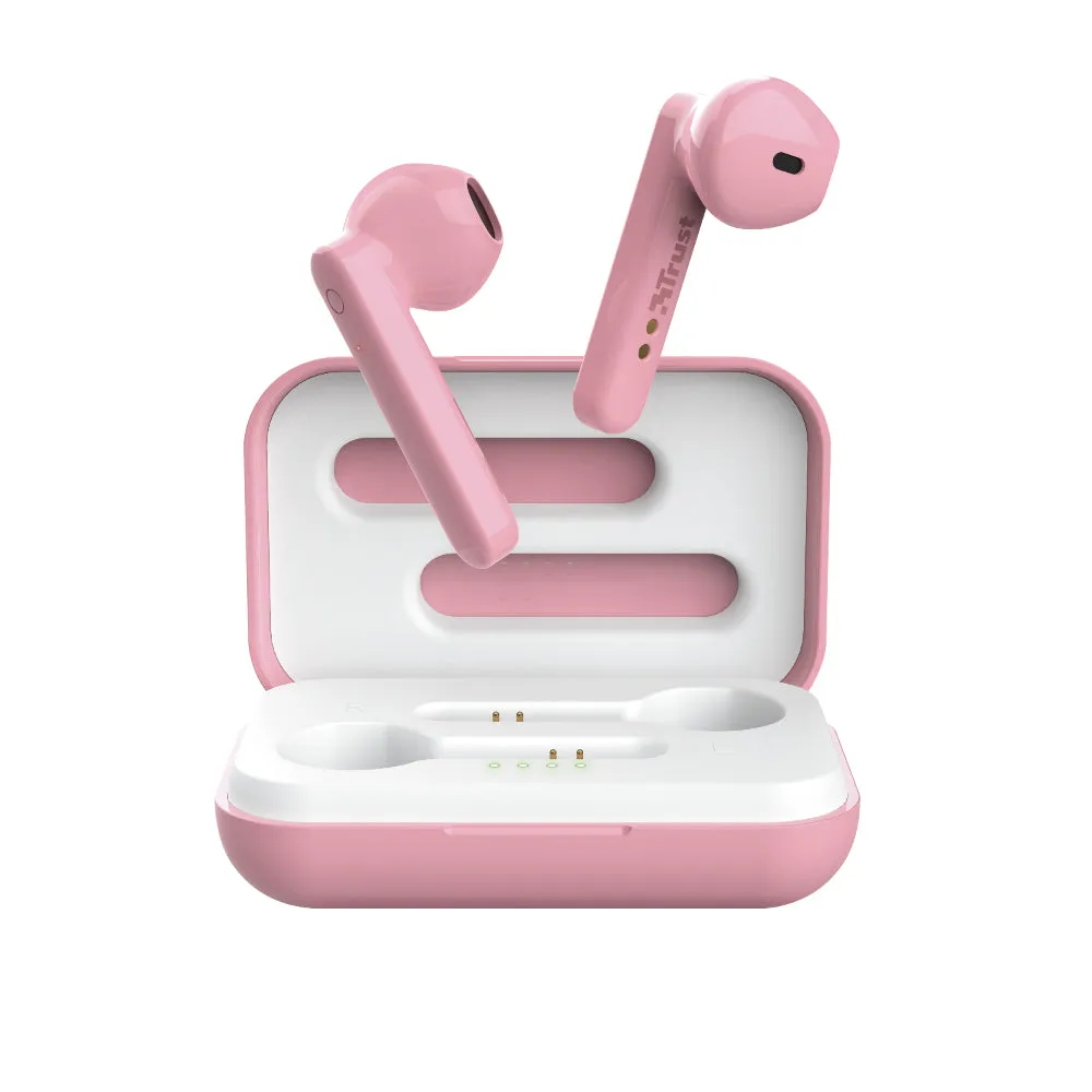 Trust Primo Headset True Wireless Stereo (Tws) In-Ear Calls/Music Bluetooth Pink