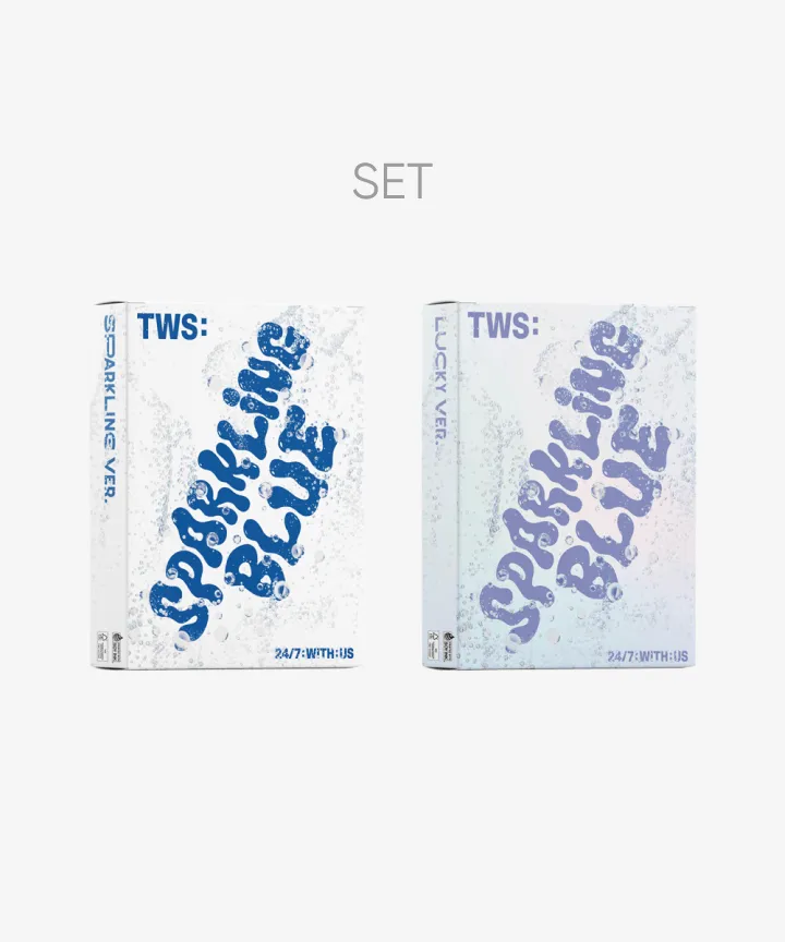 TWS - 1st Mini Album 'Sparkling Blue' (SET Ver.)   Weverse Gift (WS)