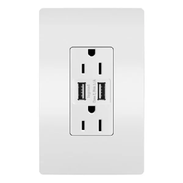 USB Charger with Outlet