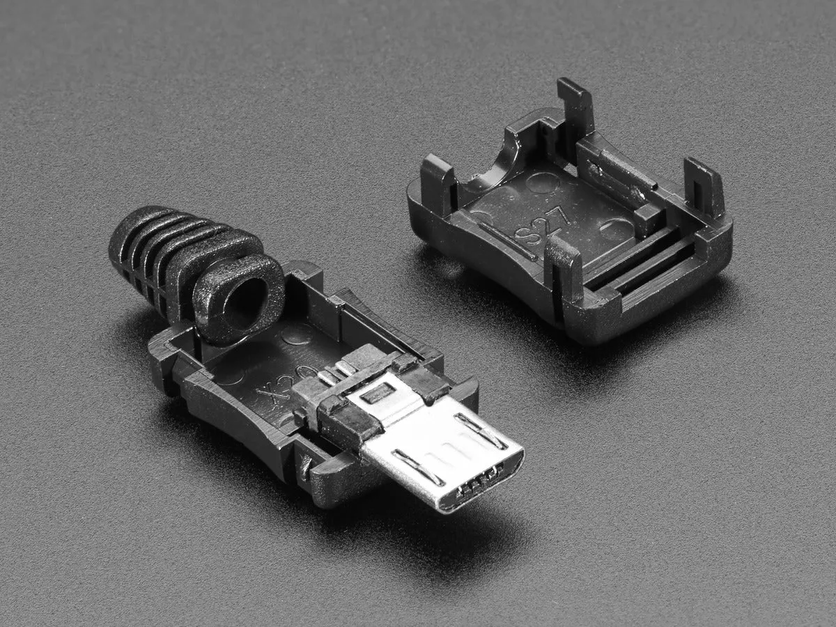 USB DIY Connector Shell - Type Micro-B Plug