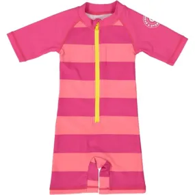 UV Swim Rashguard Suit: Cerise