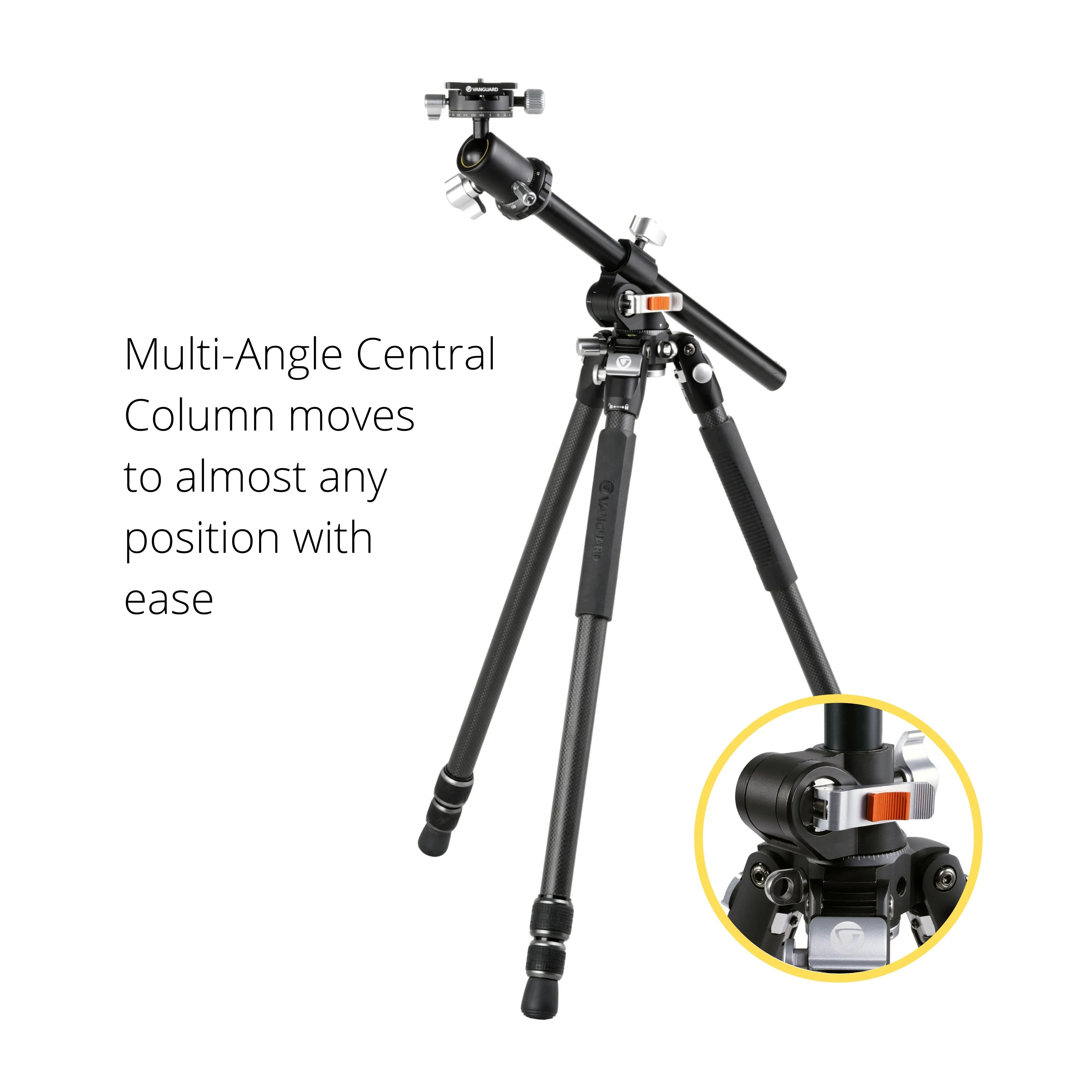 VEO 3  263CB 160S Versatile Carbon Tripod with Dual Axis Ball Head - 15kg Load Capacity