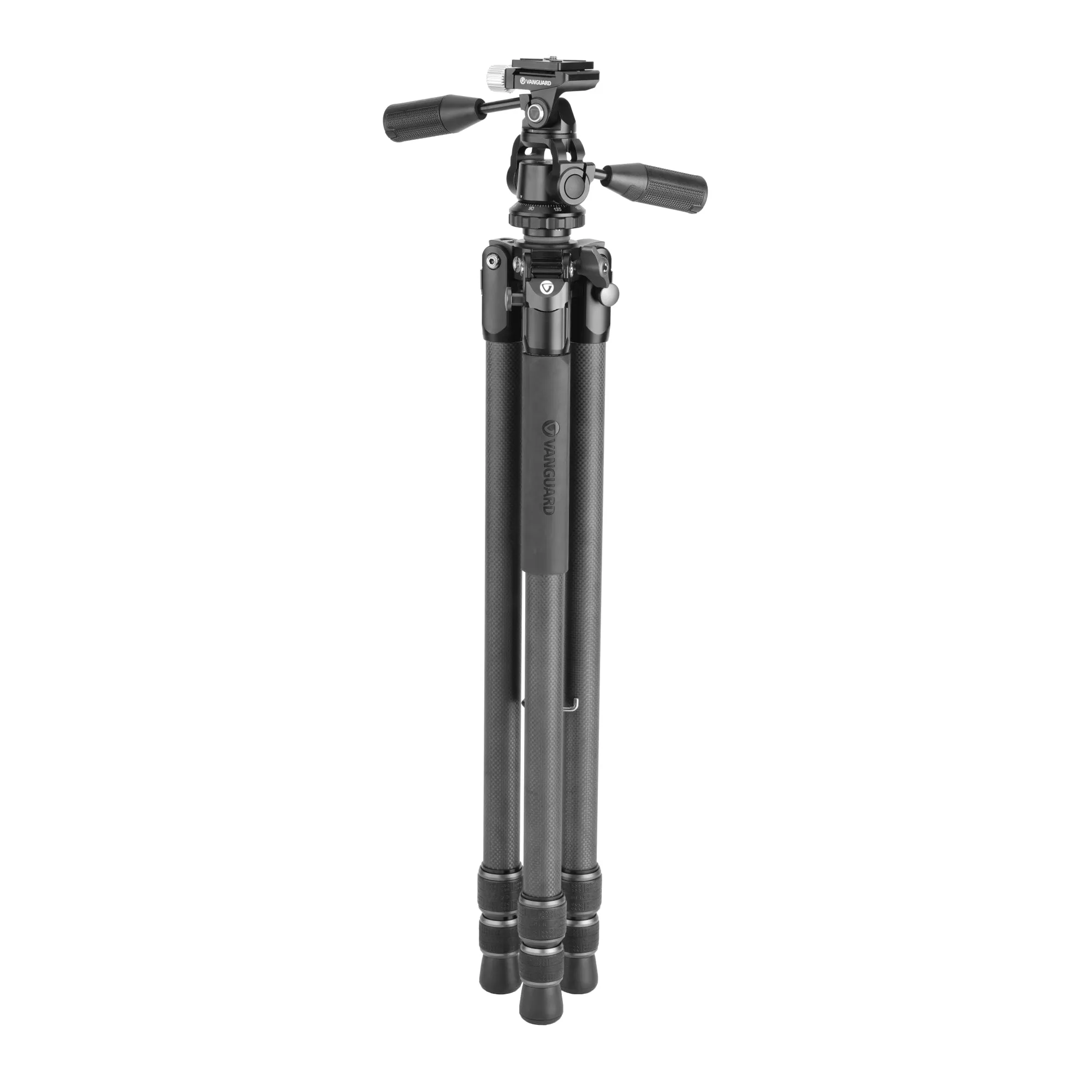 VEO 3 303CPS Traditional Carbon Tripod with 3-way Pan head - 10kg capacity