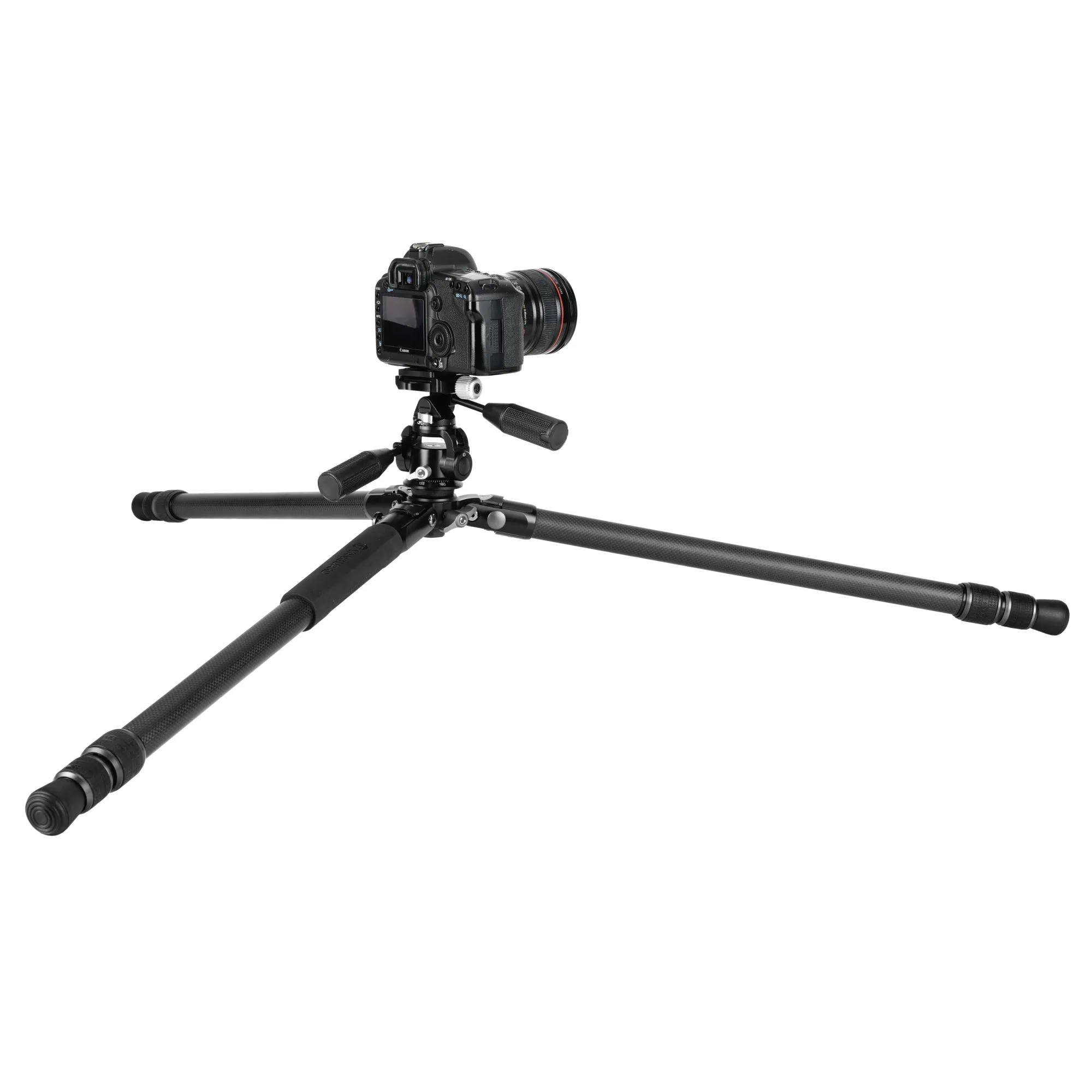 VEO 3 303CPS Traditional Carbon Tripod with 3-way Pan head - 10kg capacity