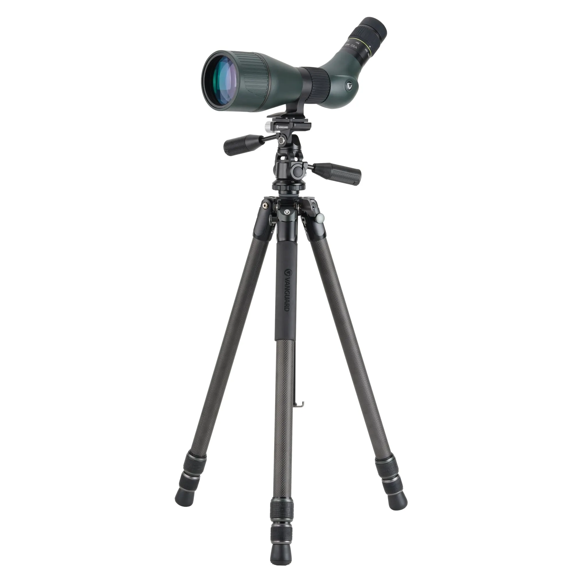 VEO 3 303CPS Traditional Carbon Tripod with 3-way Pan head - 10kg capacity