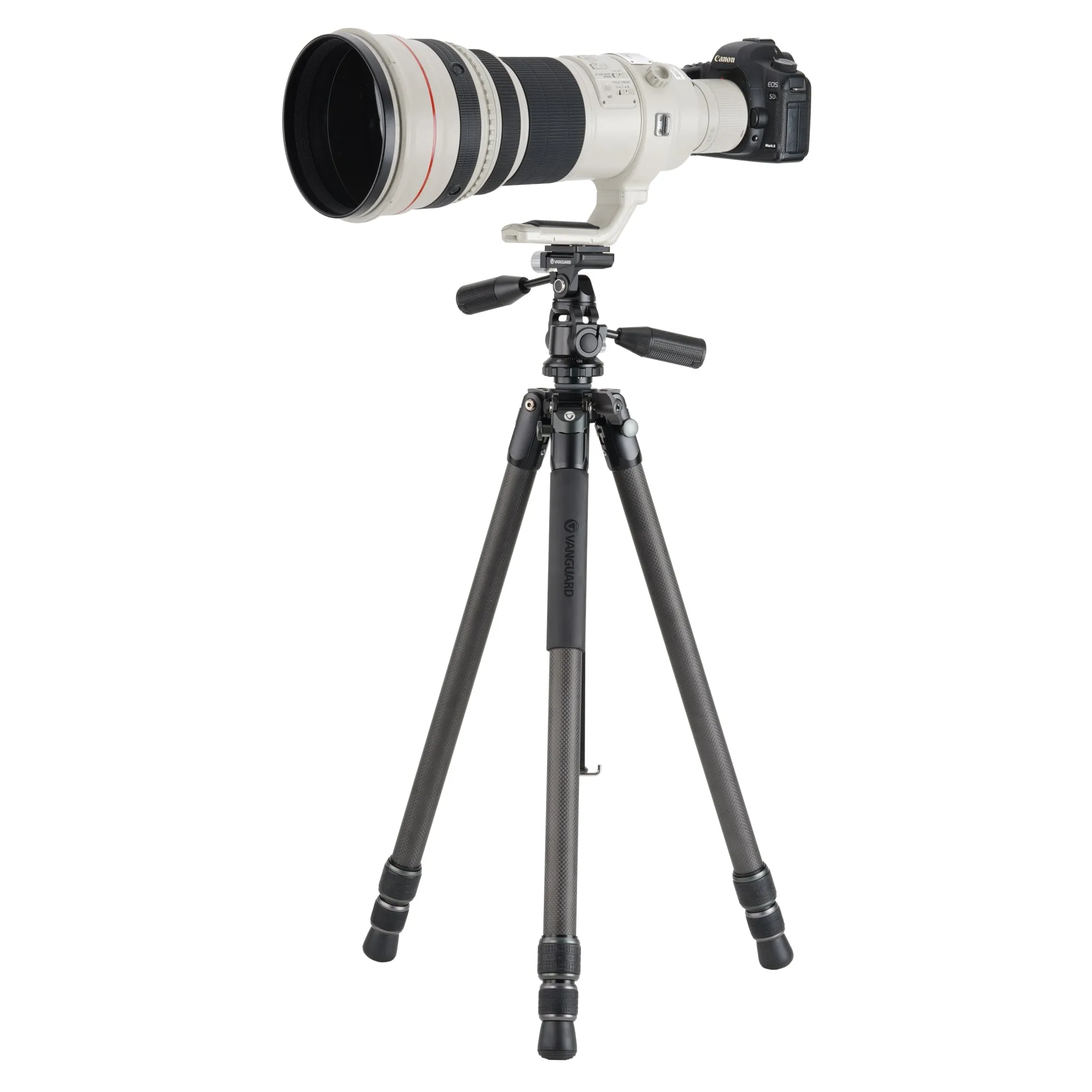 VEO 3 303CPS Traditional Carbon Tripod with 3-way Pan head - 10kg capacity