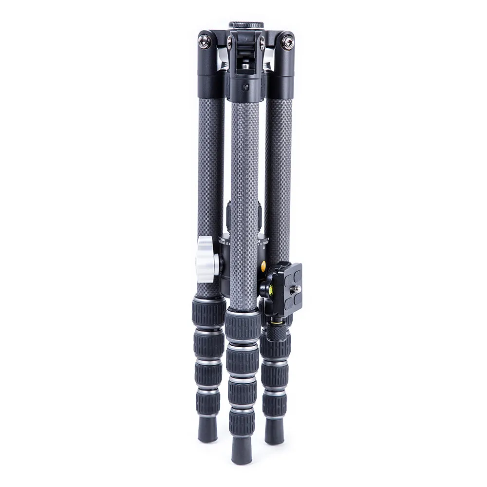 VESTA TB 235CB Carbon Fibre Travel Tripod with Twist Locks- 4.5kg Load Capacity