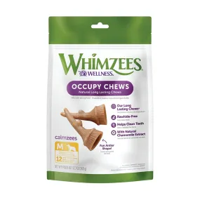 WHIMZEES Occupy Chews Antlers Dental Dog Treats Medium 12pk