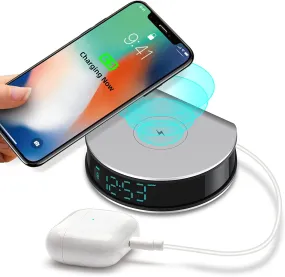 Wireless Charger Camera Clock