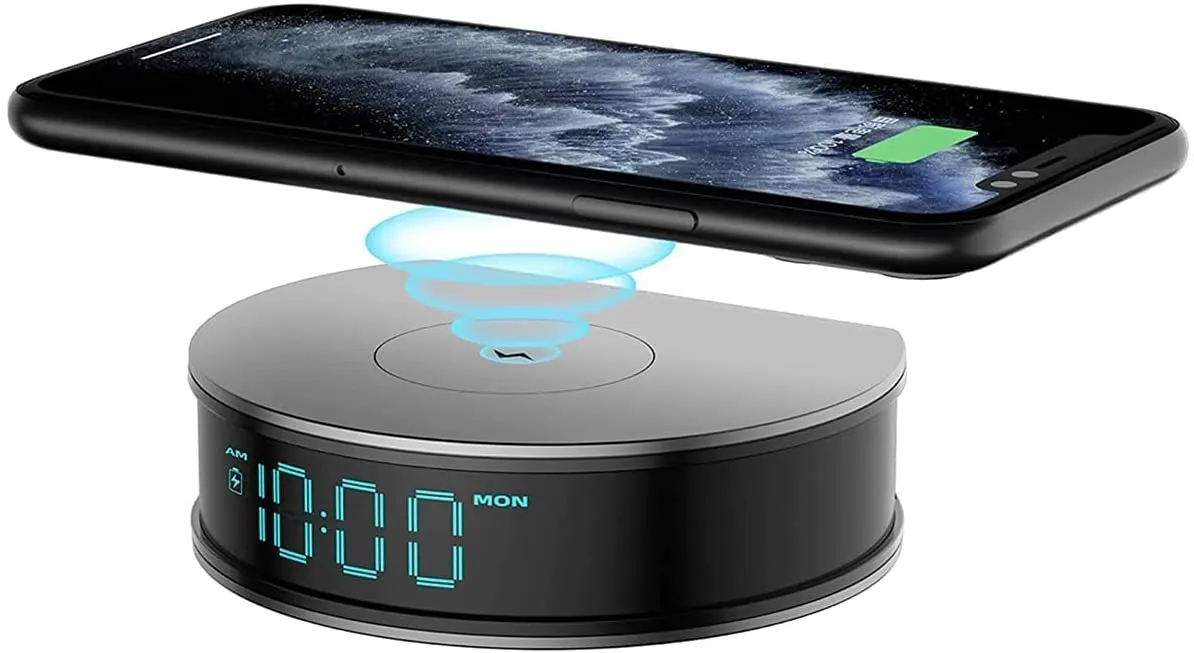 Wireless Charger Camera Clock