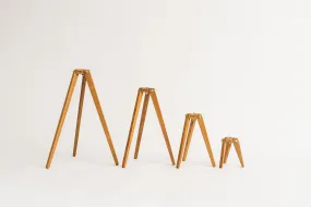 wood tripod