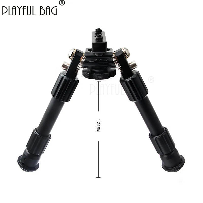 Y91-A M-LOK 6 inch JD17  bipod Rifle tripod Detachable assembledCarbon fiber high-quality tactical tripod  telescopic support